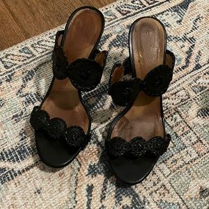 Jack Rogers Lucia Wedges- good condition